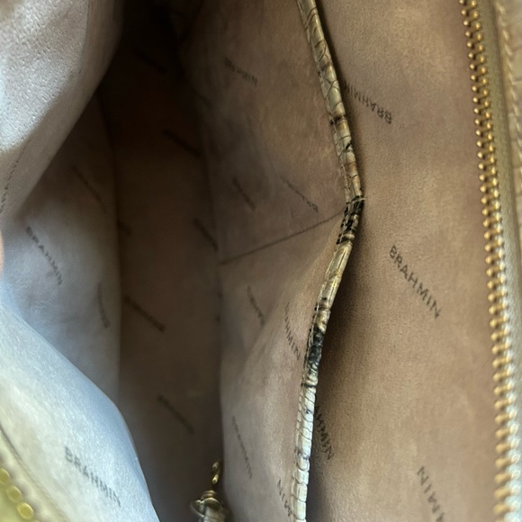 Nice new Brahmin handbag beautiful multi color - Picture 3 of 17